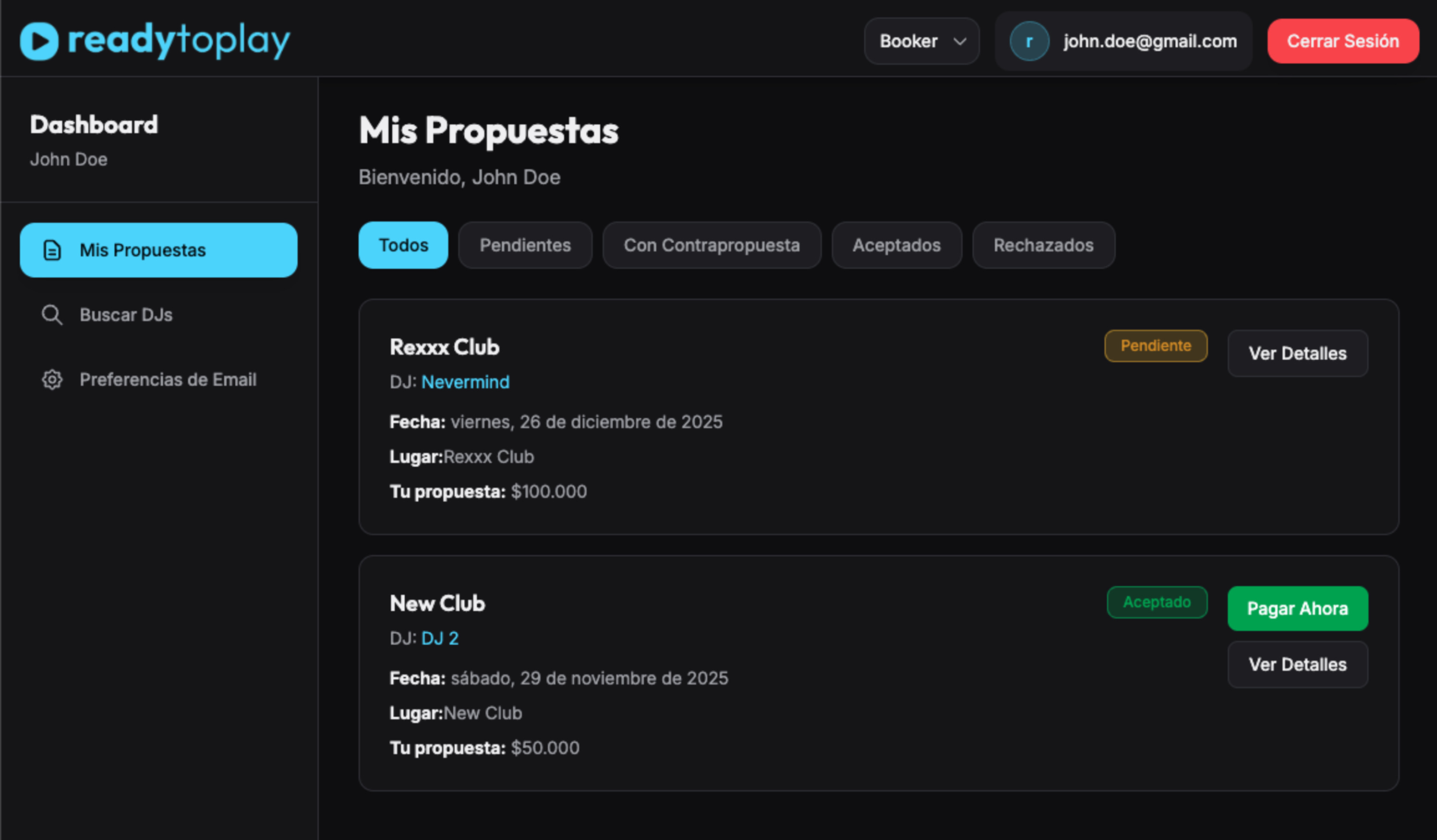 Preview presskit Booker